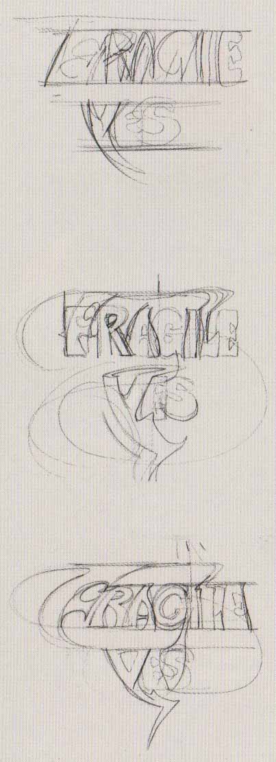 Fragile Logo Sketches