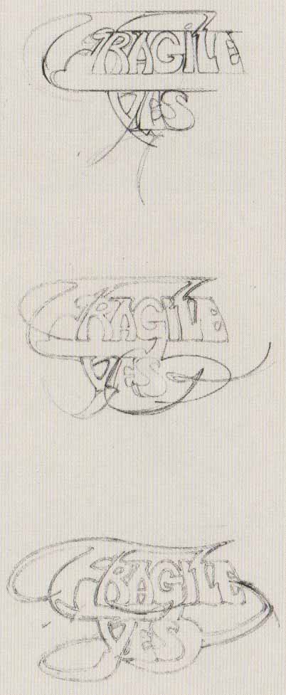 Fragile Logo Sketches